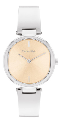 Reloj Calvin Klein De Cuarzo Y Pulsera De Acero Inoxidable P
