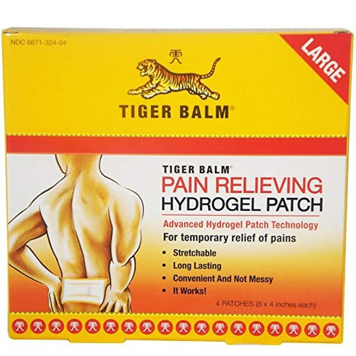 Tiger Balm Patch Large 4 Cada (paquete De 24)