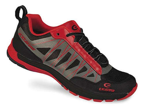 Zapatilla Exustar Sm825-rd /cordon NÂș37 Black/red