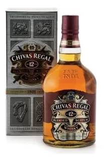 Whisky Chivas Regal 12 Años - mL a $467