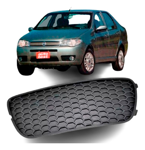 Rejilla Paragolpe S/caminero Fiat Palio Siena 2005 (51703145