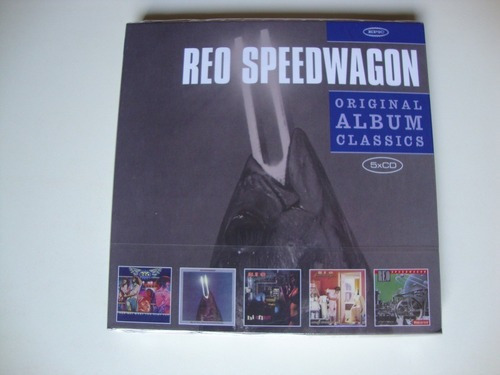 Caja de 5 CD - Reo Speedwagon - Álbum original, clásicos - Importa