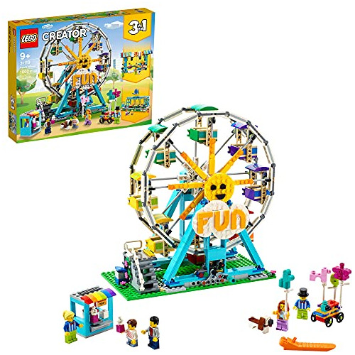 Kit De Construcción Lego Creator 3en1 De La Noria 31119 Con