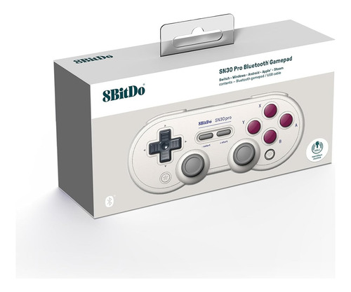 8bitdo Control Inalámbrico Hall Effect Joystick Para Switch