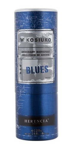 Desodorante En Aerosol Kosiuko Blues Masculino 168ml