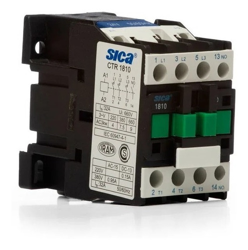 Contactor 18 Amper 1 Contacto Normalmente Abierto 24v