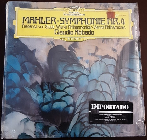 Claudio Abbado - Mahler  Symphonie Nr. 4 Lp Vinil Importado