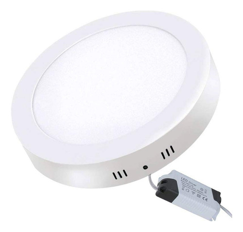 Lampara Techo Luz Led Moderna Sobreponer Empotrable 24w 2pcs