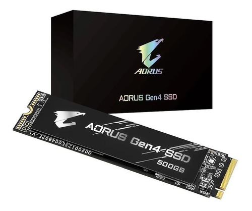 Disco Ssd Gigabyte Gp-ag4500g 500gb M.2 X4 Aorus Gen4 Color Negro