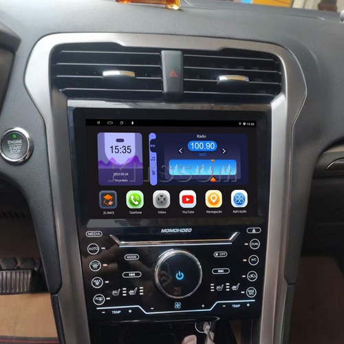 Multimídia Ford Fusion 2015 2016 2017 2018 2019 V2 Octa 4g