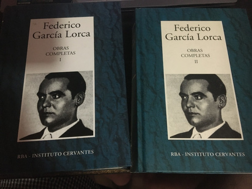 Federico García Lorca Obras Completas Vol. I Y Ii Rba