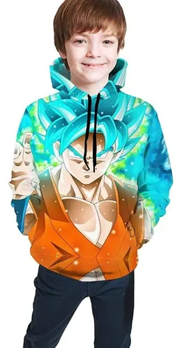 Sweat à Capuche 3D Goku Vegeta Minions - Collection Anime Pour Enfants