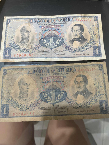 Billetes Antiguos