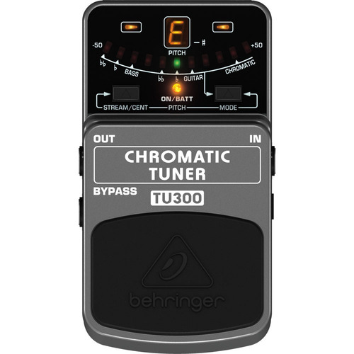 Pedal Behringer Para Guitarra Afinador Chromatic Tuner Tu300