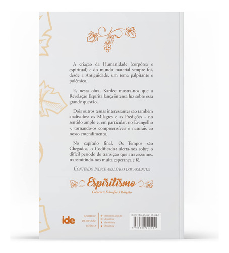Livro -a Gênese- Os Milagres E As Predições - Allan Kardec