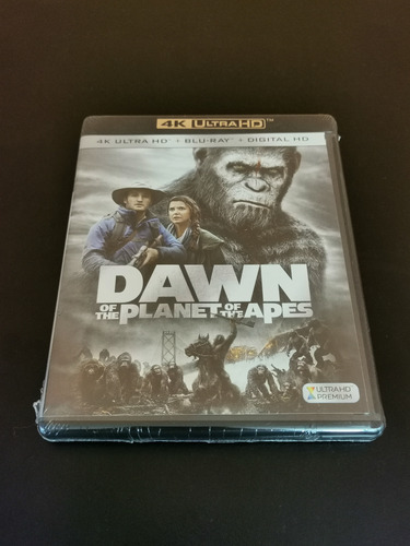 El Planeta De Los Simios Confrontación ( Dawn ) 4k + Blu-ray