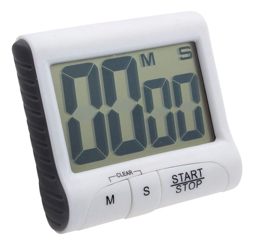 Temporizador Digital De Cocina Con Alarma, Pantalla Lcd Gran