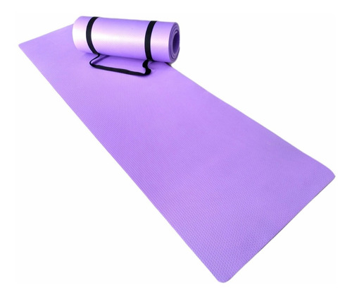 Colchonete Tapete Yoga Ginástica Pilates 1,80mx53cmx10mm