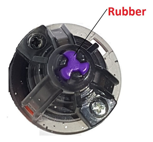 Kit Beyblade Driver Punta Rubber Goma Xcalibur Spriggan