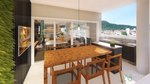 Imagem 11 de 27 de Apartamento Com 3 Dorms, Canto Do Forte, Praia Grande - R$ 763 Mil, Cod: 266 - V266