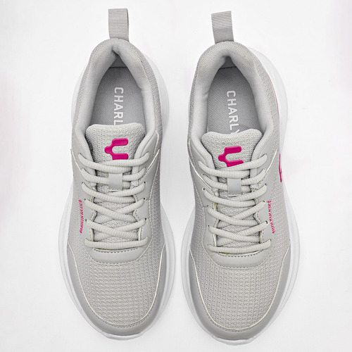 Tenis Mujer Charly 1059886003 Gris Fucsia 127-457