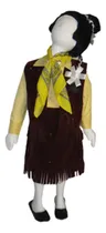 Comprar Vestido Norteña Infantil Niña Regional Típico Disfraz Festival Bailable Traje Tema Escuela