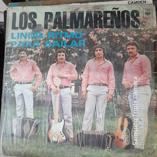 Vinilo Los Palmareños Lindo Ritmo Para Bailar F4