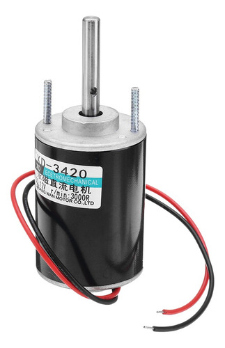 Imagem 2 de 6 de Machifit 3420 Motor 12 V 3000 Rpm Ímã Permanente Motor Dc Mo