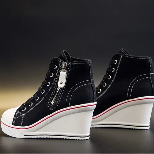 Tacones de tenis hot sale