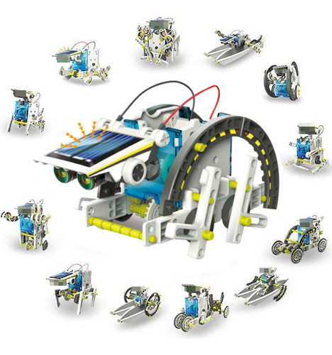 Set Robótico De Construcción Con Energía Solar Science Toy