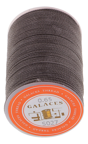 85 Metros De Material Cuero De Coser Encerado De Gris Oscuro