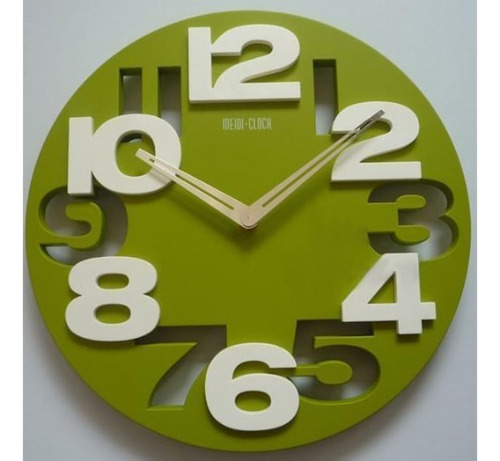3d Big Digit Modern Contemporary Home Decor Ronda Reloj De P