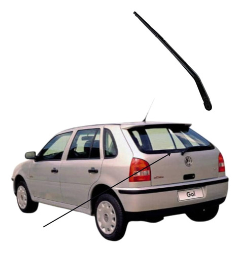 Brazo Limpiaparabrisas Trasero Para Volkswagen Gol 1996-2006