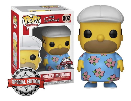 Funko Pop! Homer Muumuu (special Edition) + Protector (Usado)