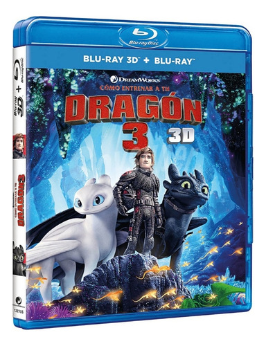 Dragón 3 En Disco Bluray 3d Alta Definición Full H D 