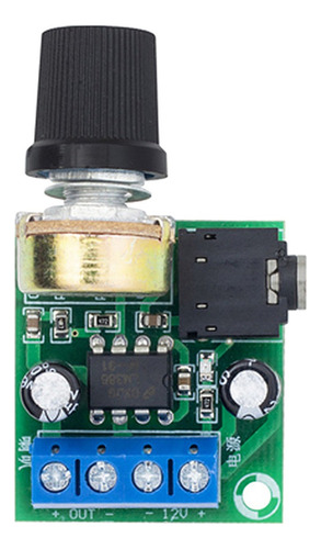 Tarjeta De Amplificador De Audio 20x Lm386 0.5-10w Dc3-12v