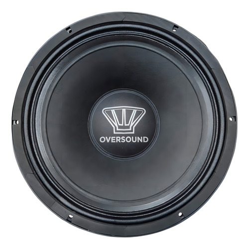 Alto Falante Oversound Woofer 10 La 10 / 400 8 Ohms Cor Preto