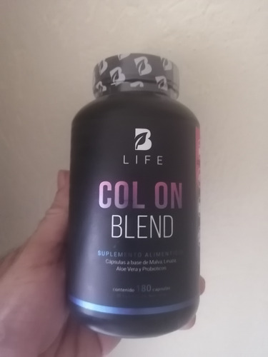 Cápsulas Para Limpiar El Intestino Col On Blend