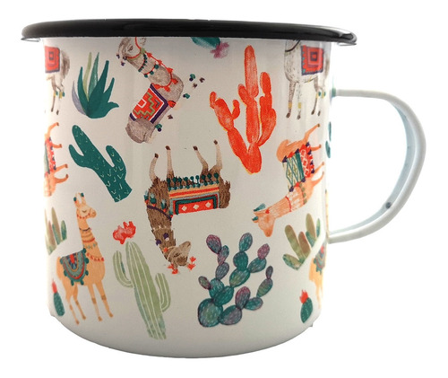 Taza De Hierro Esmaltado - Varios Diseños