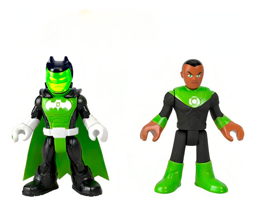 Figuras de Superamigos de Batman y Joker DC M5645v - Mattel