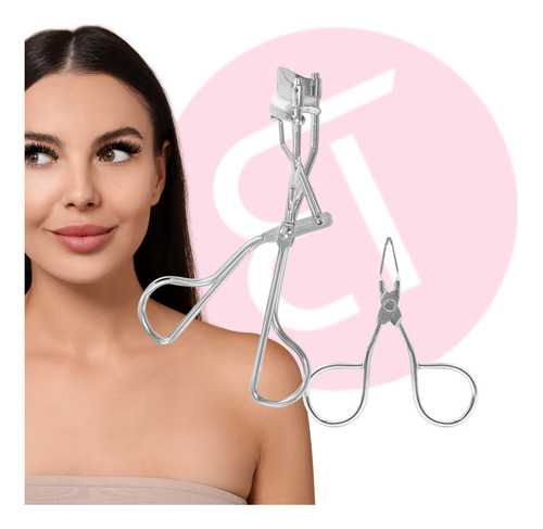 Kit De Belleza Curtis Enchinador Pestañas + Pinza Para Ceja