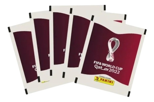 5 Sobres Panini Mundial Qatar Fifa World Cup 2022 