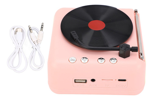 Altavoz Estilo Tocadiscos Retro Hifi Con Calidad De Sonido B