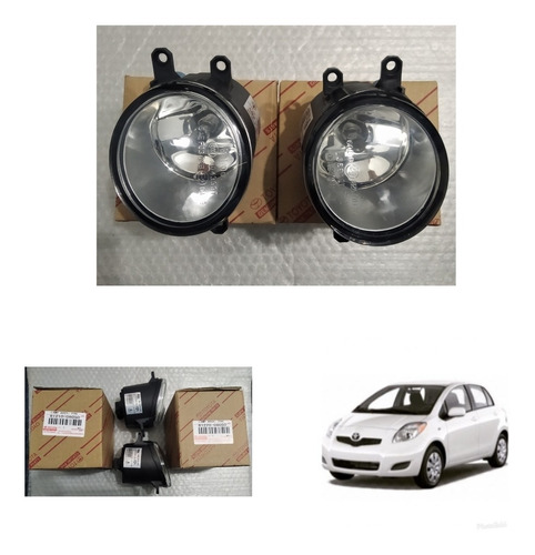 Faro Neblina O Carelo N 81220-06050 Toyota Yaris 2006/2009