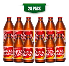 Cerveza Carta Blanca Lager Caguamita 24 Botellas 300ml 4.1% Alcohol
