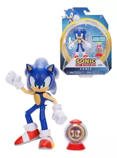 Sonic The Hedgehog Figura Con Monitor De 4 Pulgadas Wave 14