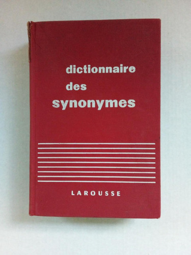 Imagen 1 de 1 de  Dictionnaire Des Synonymes - Bailly - Larousse 1946 - U T D