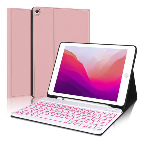 Jademall Funda Para iPad De 10ª Generacion Con Teclado - Tec