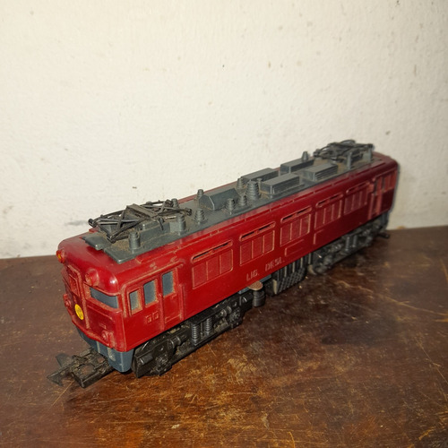 Locomotiva Trem Ferrorama Bordô Antiga Não Liga. Xp 1500