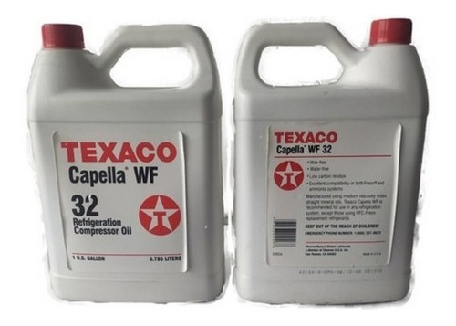 Aceite Capella 32 Texaco 1 Galon